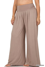 Load image into Gallery viewer, High Waisted Wide Leg Pants - Ash Mocha
